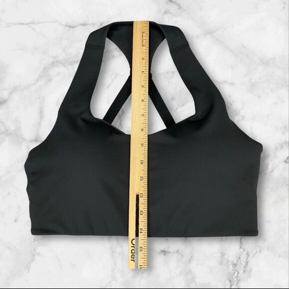 New Balance Power X Black Sports Bra Size M (D-DD) High Impact Bra NWT - Picture 14 of 16